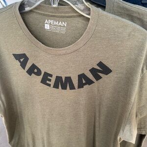 Apeman Olive Short Sleeve Men's Tee